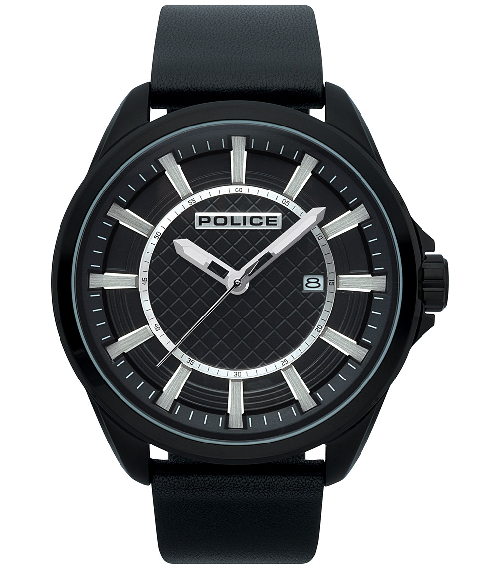 Police_Homme_PL15408JSB02_CHECKMATE_ArgentNoir_Cuir