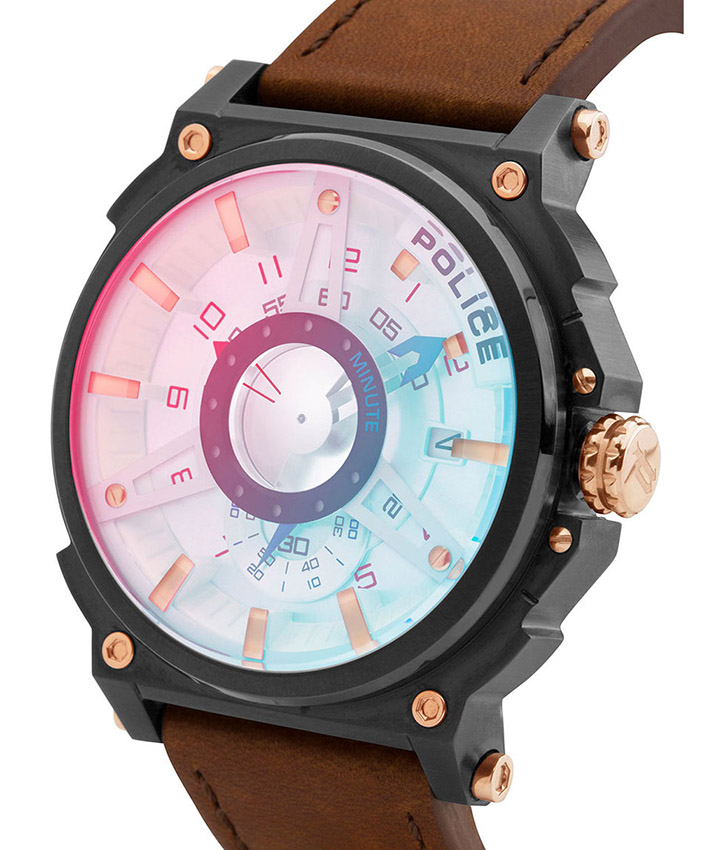 Police_Men_PL.15048JSU/04_Compass_SilverBrownGrey