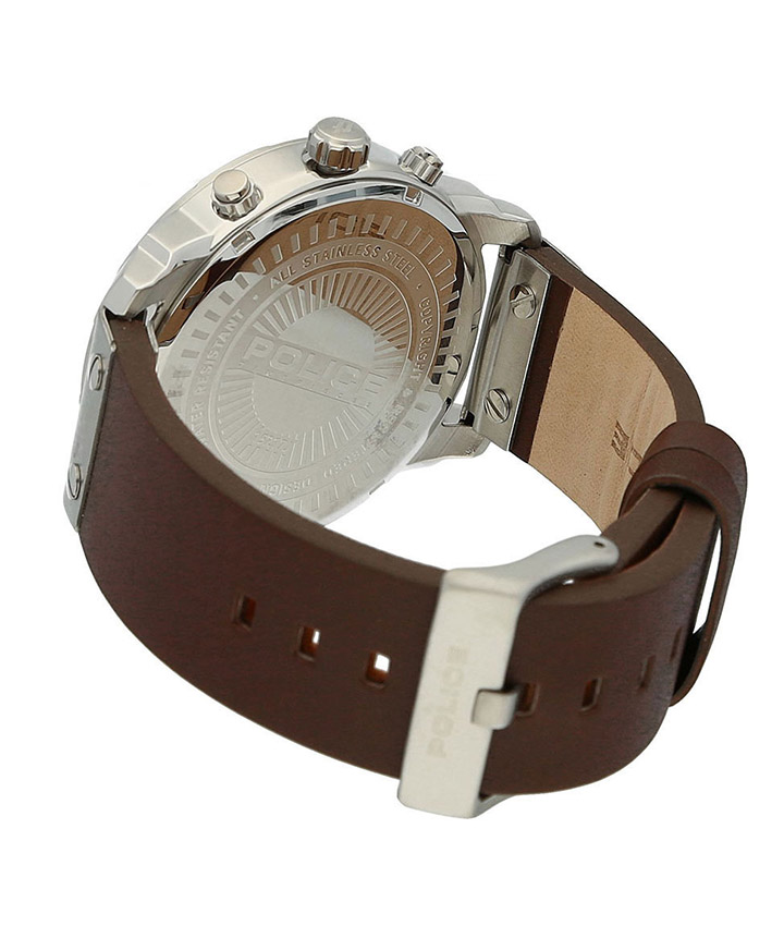 Police_Men_PL.15217JS/04A_Leicester_SilverBrown_Leather