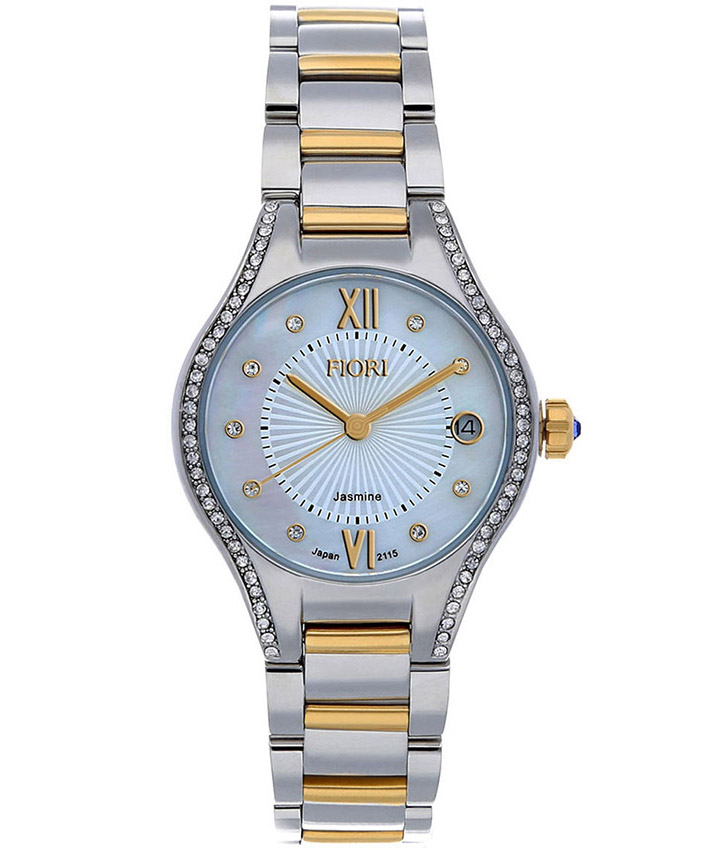 Fiori_Femme_3422_Jasmine_OrArgentBlanc_Acier