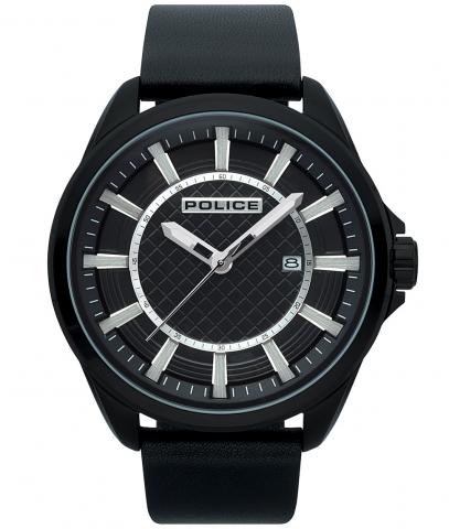 Montres_Police_Homme_CHECKMATE_Cuir