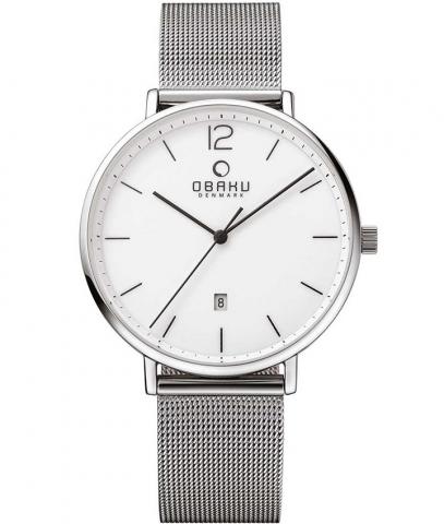 Montres_Obaku_Men_TOFT STEEL_Acier inoxydable, Mailles