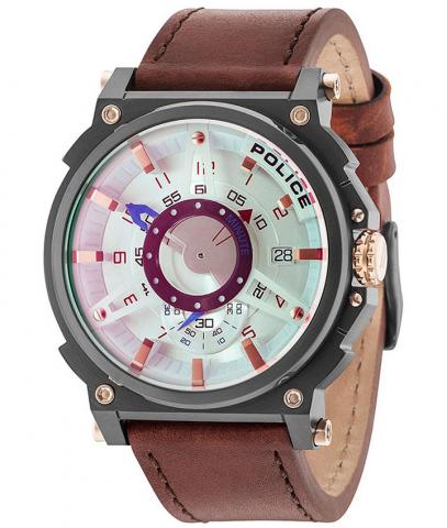Montres_Police_Men_Compass_Cuir