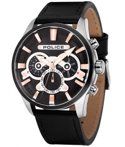 Montres_Police_Homme_Lansing_Cuir