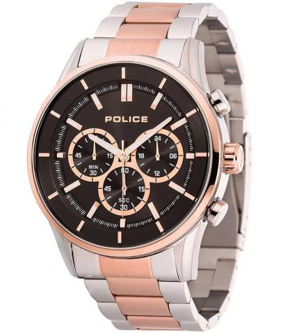 Montres_Police_Men_Rush_Acier inoxydable