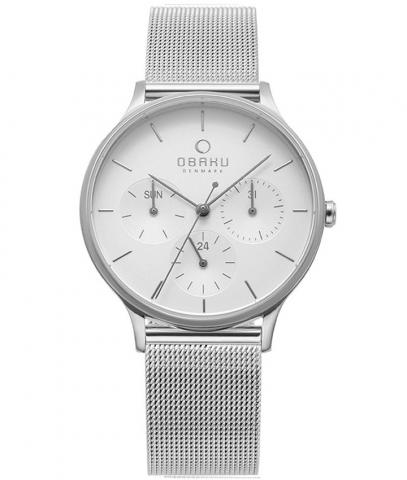 Montres_Obaku_Femme_LIND STEEL_Acier inoxydable, Mailles
