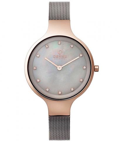 Montres_Obaku_Women_SKY GRANITE_Acier inoxydable, Mailles